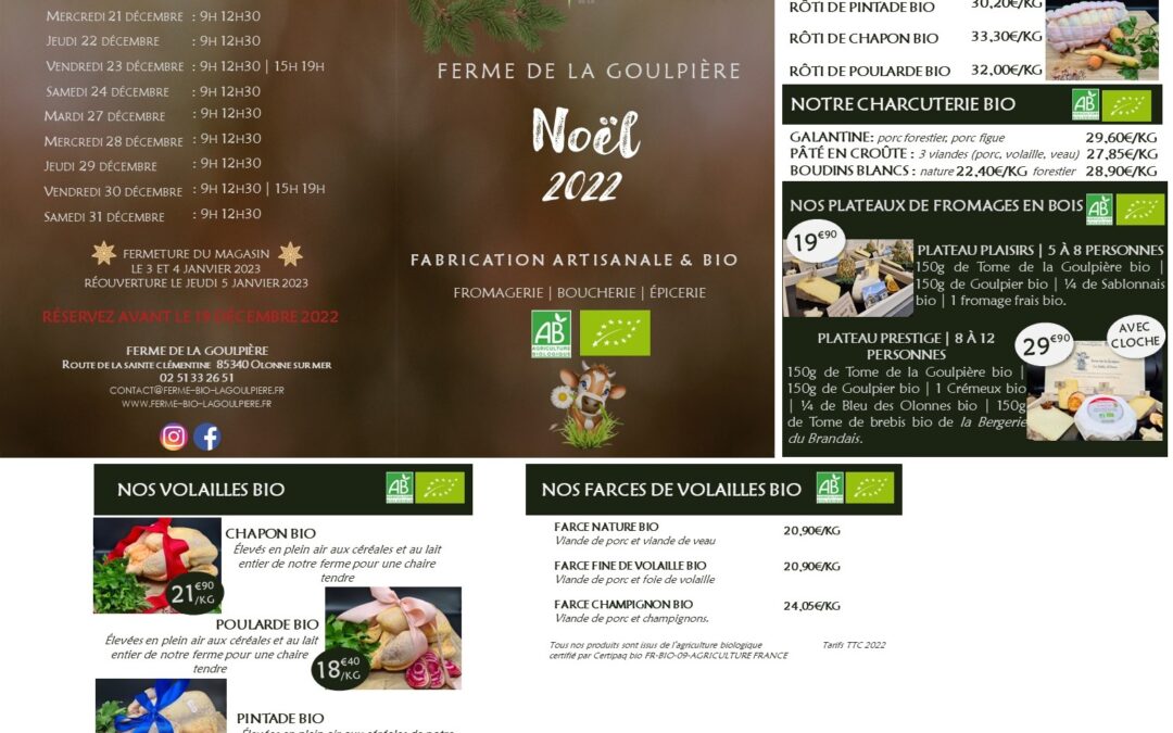 Ferme Bio la Goulpière, Olonne-sur-Mer