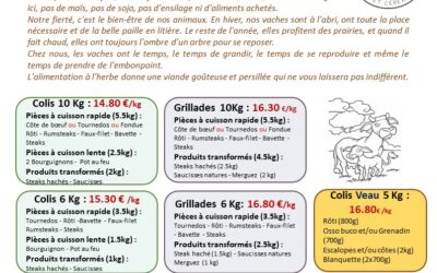 Ferme des Garoux, Boeuf, Réaumur