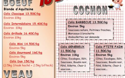 l’hirondelle des Rosier, Réservez votre colis!!! Apremont
