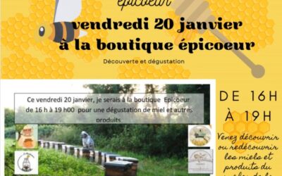 degustation Miel chez Epicoeur, Saint-Mesmin