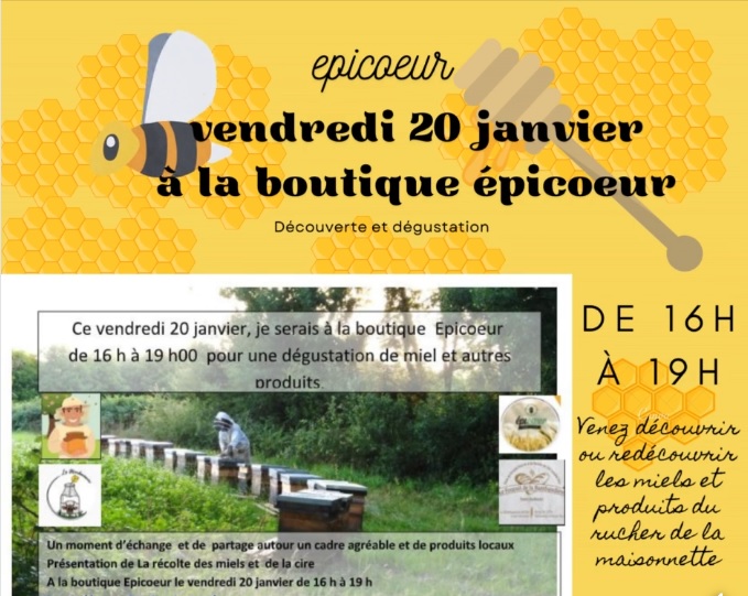 degustation Miel chez Epicoeur, Saint-Mesmin