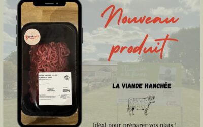 VIANDE HACHÉE , Magasin à la ferme coop chez vous la Chapelle Thémer