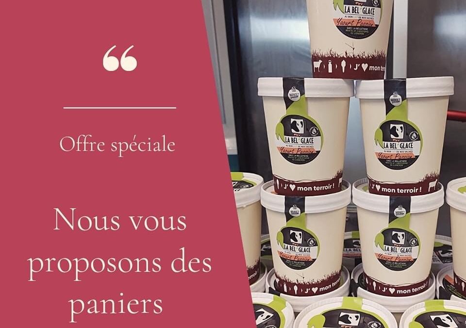 La bel glace , anti-gaspi, St Christophe du Ligneron