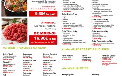 Viande, Ferme de la maison neuve, Boufféré
