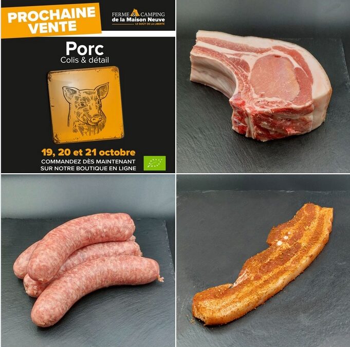 Porc – Ferme de la Maison Neuve – Boufféré