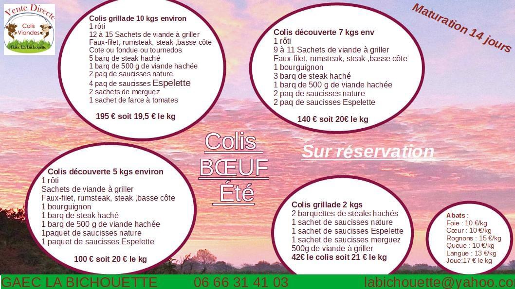 Saint-Hilaire de Talmont, Viande, la Bichouette