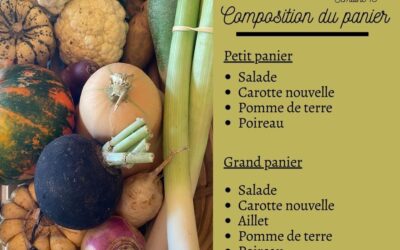 Pouzauge, panier légume, Jardin des Puys,  vendredi 3 Mai