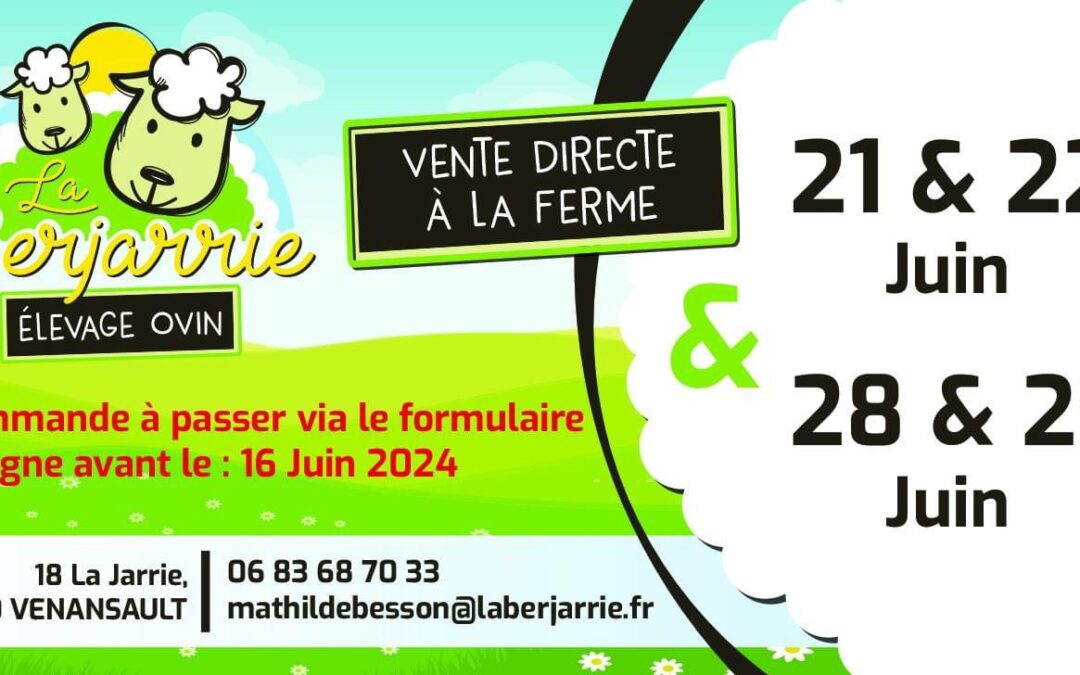 Venansault, viande, la Berjarie