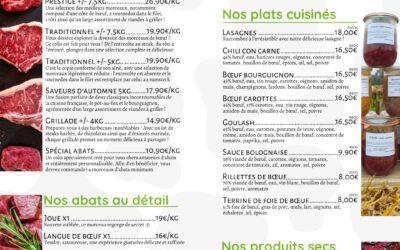 Venansault, Viande, ferme des cowboys