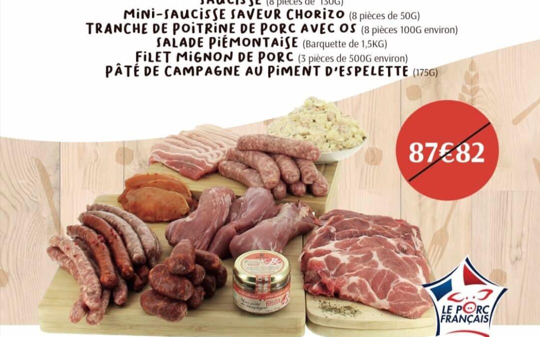 La Chapelle Themer, colis viande, coop chez vous.