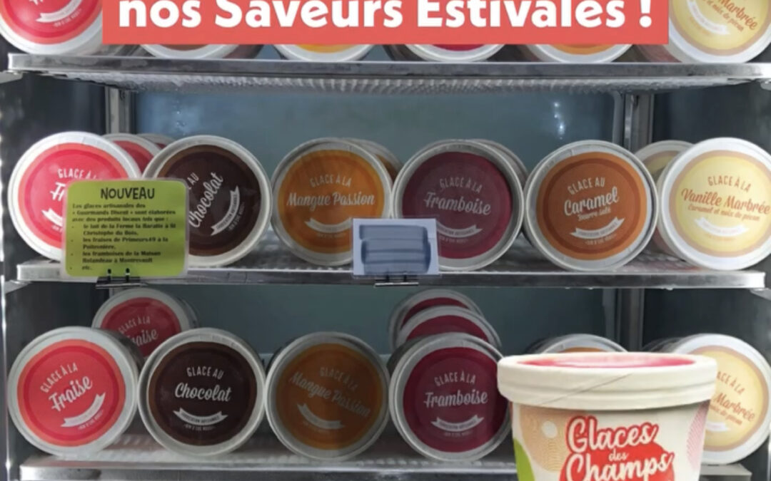 Mortagne, Glace dégustation, la ferme de chez nous. Vendredi 21