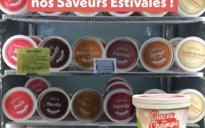 Mortagne, Glace dégustation, la ferme de chez nous. Vendredi 21